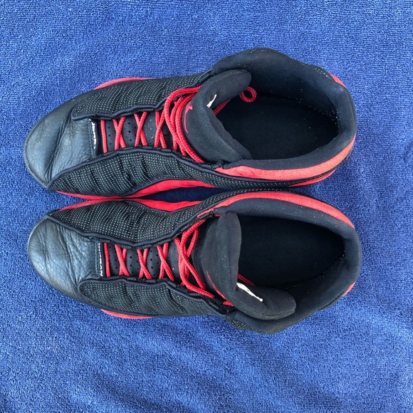 1998 Nike Air Jordan 13 XIiI Playoffs Black/Red OG - Picture 8 of 8